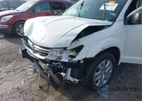 2016 Dodge Journey Se from USA, damaged, VIN 3C4PDCAB3GT102863